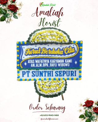 Papan Bunga Duka di Safan
