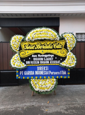 Papan Bunga Duka di Safan